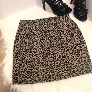 Sexy Cheetah Mini Skirt